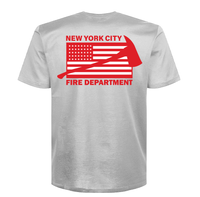 Load image into Gallery viewer, Custom Fire Department Red Flag T-Shirt
