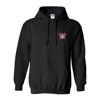 Load image into Gallery viewer, Custom Fire Department Red Flag Hoodie
