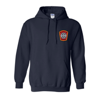 Load image into Gallery viewer, Arlington County Fire Department Engine 2 Hooded Sweatshirt
