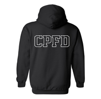 Load image into Gallery viewer, Custom Fire Department Abbreviated Hoodie

