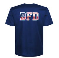 Load image into Gallery viewer, Custom Fire Department USA T-Shirt
