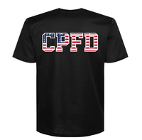 Load image into Gallery viewer, Custom Fire Department USA T-Shirt
