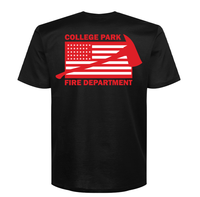 Load image into Gallery viewer, Custom Fire Department Red Flag T-Shirt
