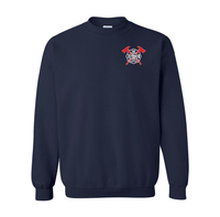 Load image into Gallery viewer, Custom Fire Department Red Flag Crewneck
