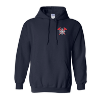 Load image into Gallery viewer, Custom Fire Department Red Flag Hoodie
