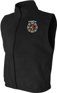 Load image into Gallery viewer, Custom Fire Department Fleece Vest
