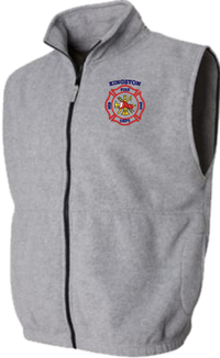 Load image into Gallery viewer, Custom Fire Department Fleece Vest

