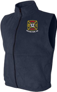 Load image into Gallery viewer, Custom Maltese Cross Fleece Vest
