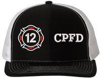 Load image into Gallery viewer, Custom Embroidered Made in USA Split Cap with Engine Number
