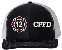 Load image into Gallery viewer, Custom Embroidered Made in USA Split Cap with Engine Number
