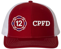 Load image into Gallery viewer, Custom Embroidered Made in USA Split Cap with Engine Number
