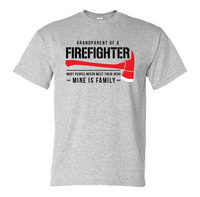 Load image into Gallery viewer, Grandparent of a Firefighter T-shirt
