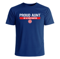 Load image into Gallery viewer, Proud Aunt of a Firefighter T-shirt
