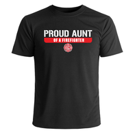 Load image into Gallery viewer, Proud Aunt of a Firefighter T-shirt
