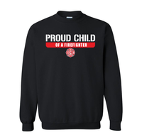 Load image into Gallery viewer, Proud Child of a Firefighter Crewneck
