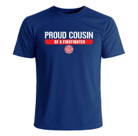 Load image into Gallery viewer, Proud Cousin of a Firefighter T-shirt
