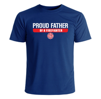 Load image into Gallery viewer, Proud Father of a Firefighter T-shirt
