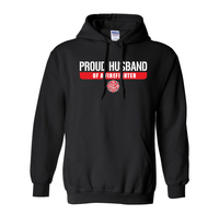 Load image into Gallery viewer, Proud Husband of a Firefighter Hooded Sweatshirt
