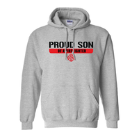 Load image into Gallery viewer, Proud Son of a Firefighter Hooded Sweatshirt
