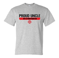 Load image into Gallery viewer, Proud Uncle of a Firefighter T-shirt

