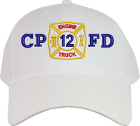 Load image into Gallery viewer, Custom Embroidered Maltese Cross Abbreviated Cap
