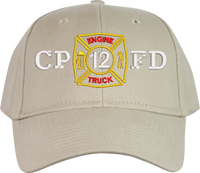 Load image into Gallery viewer, Custom Embroidered Maltese Cross Abbreviated Cap
